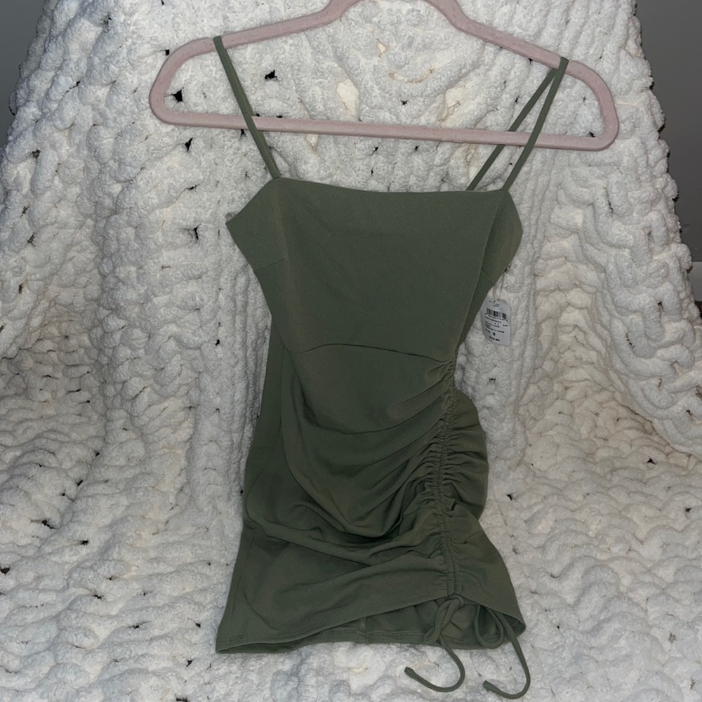 Windsor-Sage Green mini cocktail dress-Size S